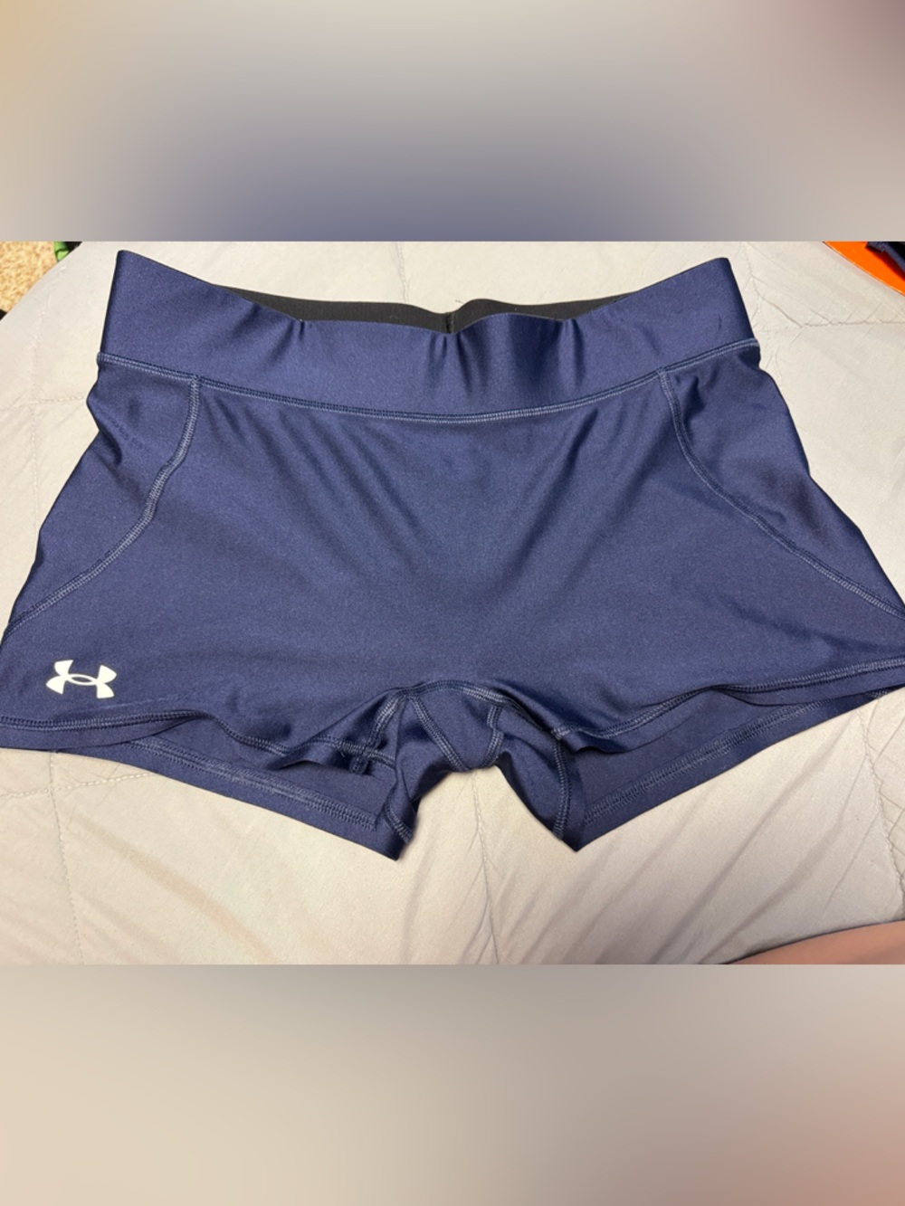 Under Armour Deep Navy Athletic Compression Shorts